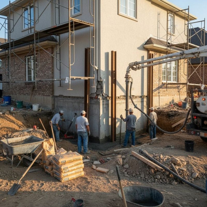 Foam Concrete Repair