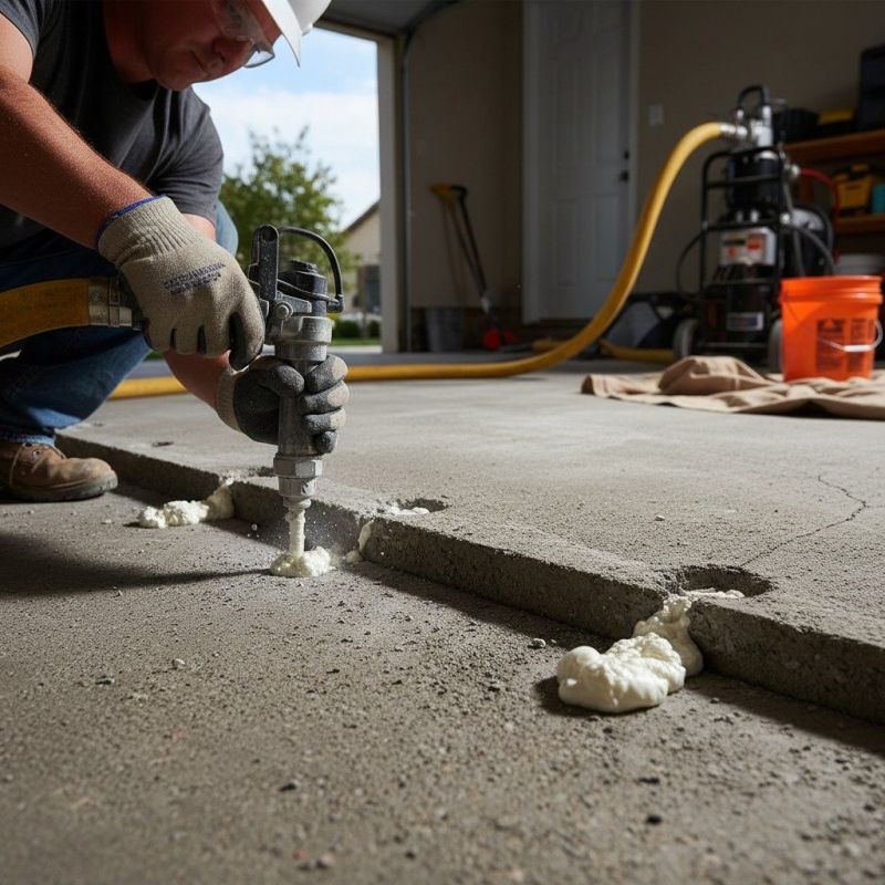 Foam Concrete Repair